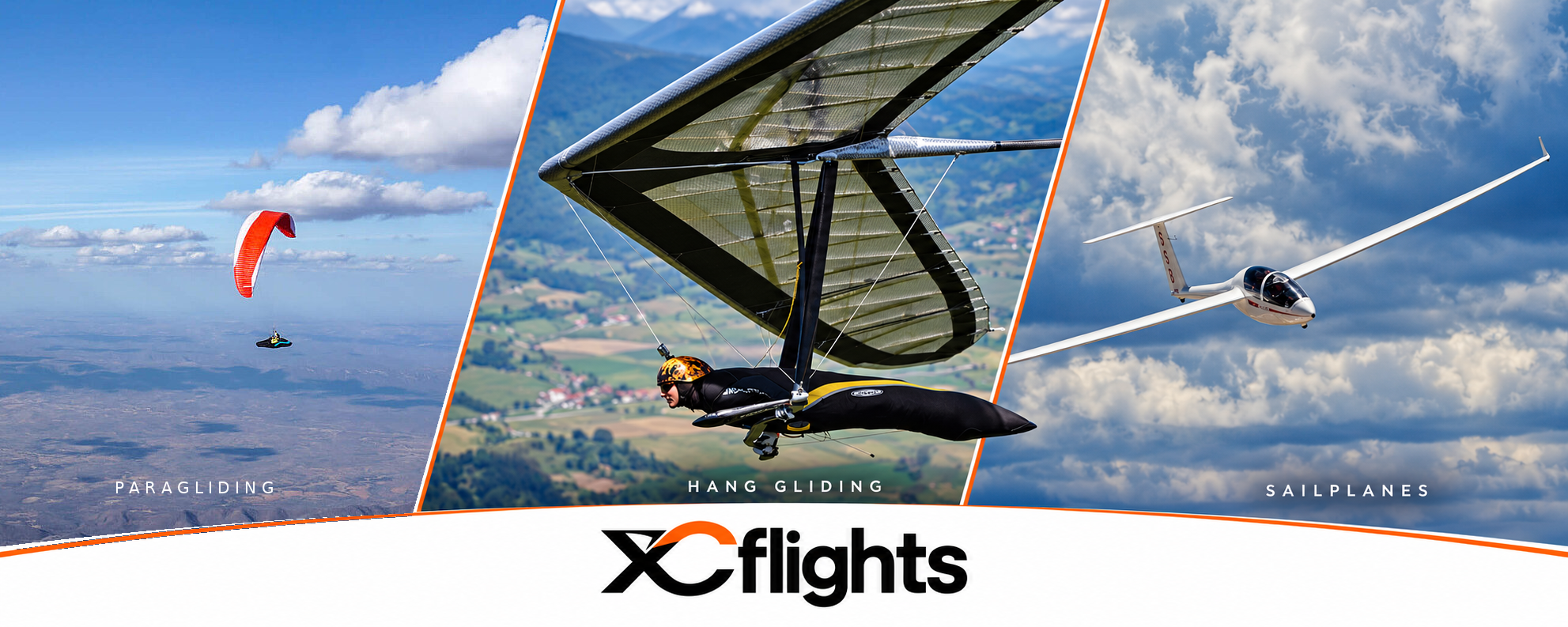 XCFlights: paragliding, hang gliding and sailplanes